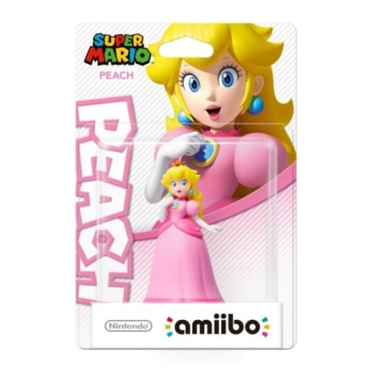 Nintendo Amiibo Figurine Peach Super Mario Bros. NFC Figurer