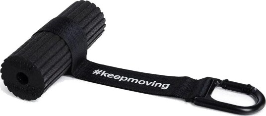 Blackroll HOOK Massasje Rulle for Treningsstrikker   Svart