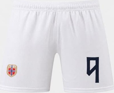2026 Norge Landslag Fotballshorts 26-27 Haaland XXL
