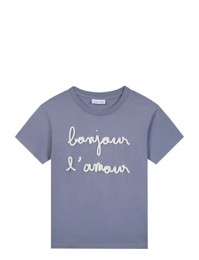 Maison Labiche Popin Bonjour L"amour /Gots Purple XL