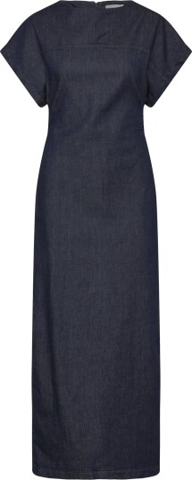 Selected Slfasta Ss Ankle Dress   Navy   38