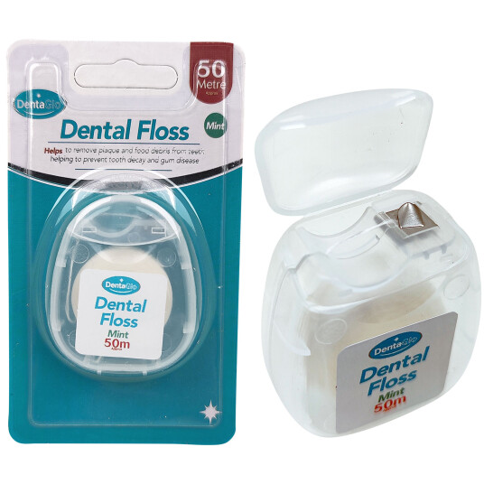 Tanntråd uten PFAS DentaGlo Grown 50 mtr. Tanntråd uten PFAS DentaGlo Grown 50 mtr.