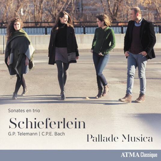Pallade Musica, Thivierge  Sonates En Trio Schieferlein  CD