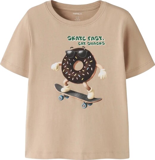 Name It Nmmvoto Ss Nreg Top Brown 104