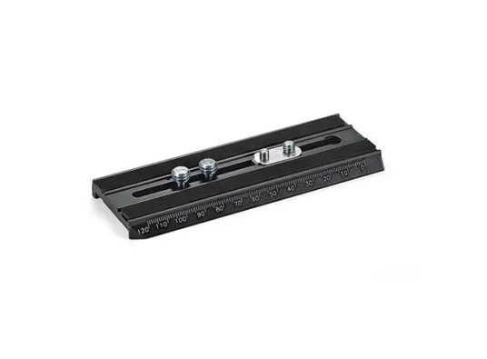 Gitzo GS5370LC LONG 1/4 + 3/8 QR plate Festeplate Video Lang Gitzo GS5370LC LONG 1/4 + 3/8 QR plate Festeplate Video Lang