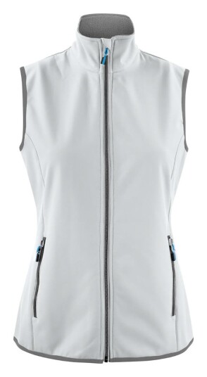 Printer Trial Vest Lady Softshellvest Hvit Hvit, Klær