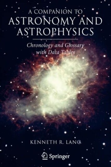 A Companion To Astronomy And Astrophysics Av Kenneth R. Lang