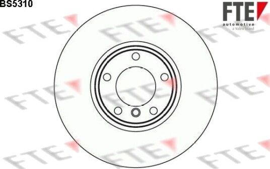 FTE 9071254 Bremseskive FTE 9071254 Bremseskive