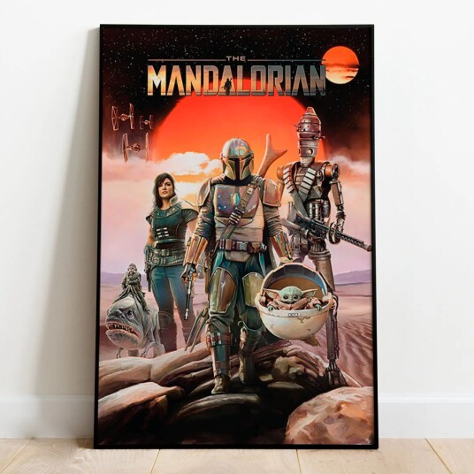 Star Wars Plakat Mandalorian Crew - 91,5 x 61 cm