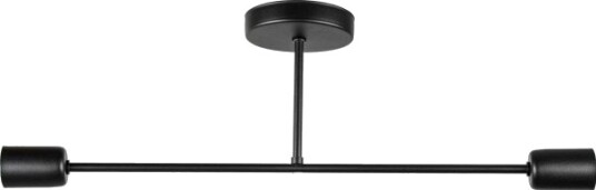 Hengelampe Orno Solo 2P E27 Maks. 2X60w Svart