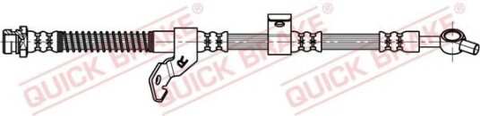 Bremseslange QUICK BRAKE 50.897