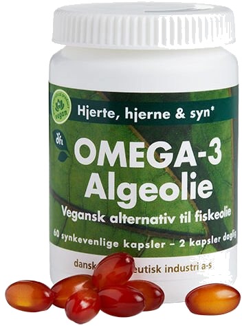 DFI Omega-3 Algeolje - 60 Kapslar DFI Omega-3 Algeolje - 60 Kapslar