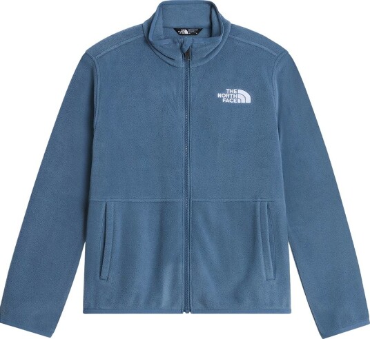 The North Face Teen Glacier Fz Zip In Jacket GRANITE GREY XS