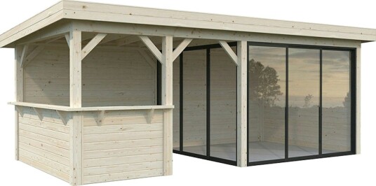 Hagestue Palmako Lenna 16,6 m2 Set 403 Slide