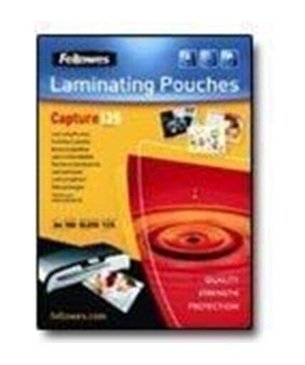 Fellowes Laminating Pouches Capture 125 micron