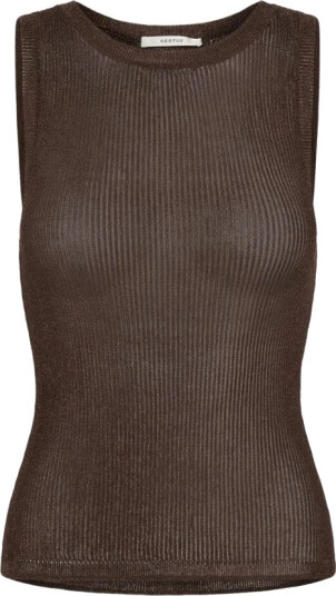 Gestuz Silvigz Top Brown L