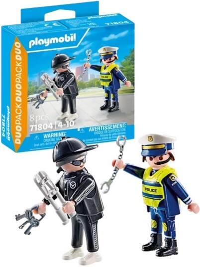 Playmobil Duopack Politi og tyv 71804