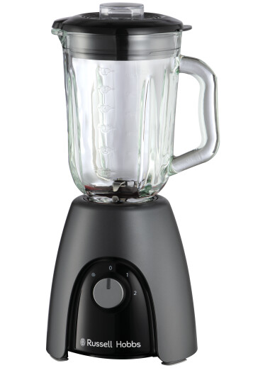 Russell Hobbs 650W Antrasitt Blender 1.5L med BPA-fritt Glass Russell Hobbs 650W Antrasitt Blender 1.5L med BPA-fritt Glass