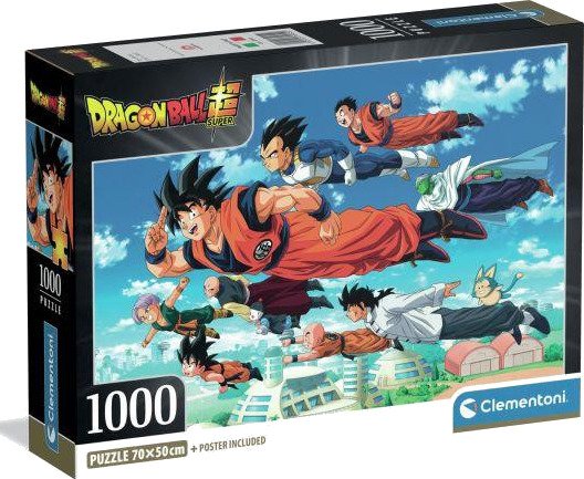 Clementoni 39955 Puslespill 1000 brikker Dragon Ball