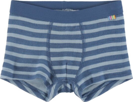 Joha Boxershorts Ull Mørkeblå m. Striper Joha 130 Boxershorts Lyseblå