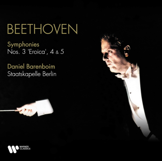 Daniel Barenboim  Beethoven: Symphonies Nos. 3 Eroica 4 & 5  LP/Vinyl