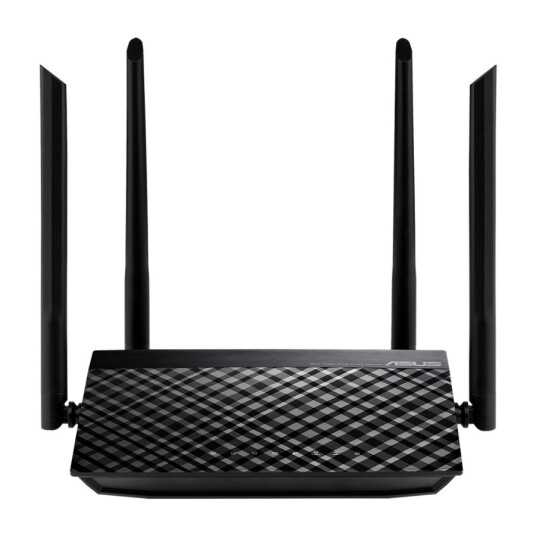 Asus RT-AC1200 V2 Trådløs Router Wi-Fi 5 Dual-band 4-Port Sort