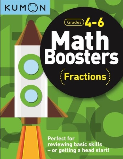 Math Boosters: Fractions (Grades 4-6) Av Kumon Publishing
