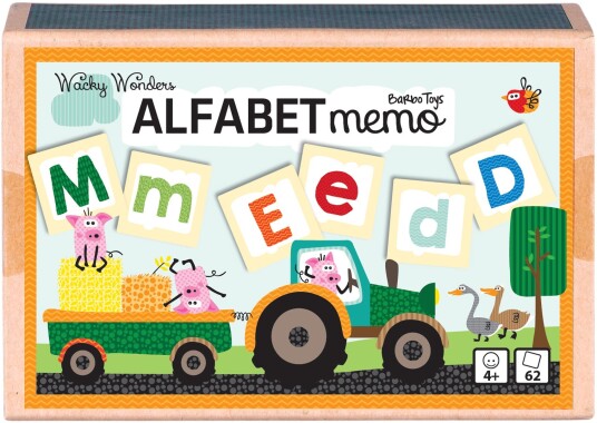 Barbo Toys AlfabetMemo Aktivitetsbok med Dyr Barbo Toys AlfabetMemo Aktivitetsbok med Dyr