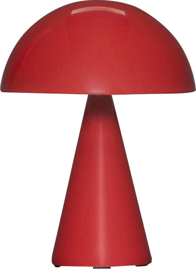 Hübsch Mush Trådløs Lampe Rød Hübsch Mush Trådløs Lampe Rød