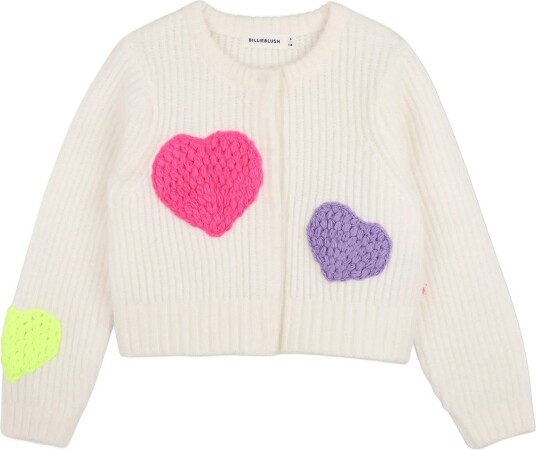 Billieblush Knitted Cardigan IVORY 140 Billieblush Knitted Cardigan IVORY 140