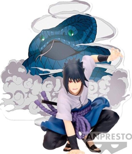 Northix Naruto Shippuden Sasuke Uchiha Figur 9 cm