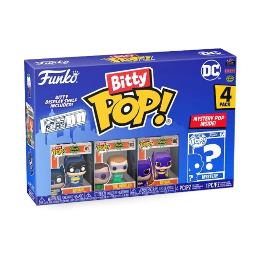 Funko! - DC COMICS BITTY POP! DC COMICS 4-PACK SERIES 4 - Figur