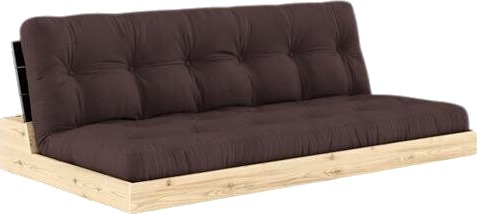 Karup Design Base Sovesofa Svart Natt/715 Brun