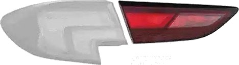 VAN WEZEL 3810923 Baklykt