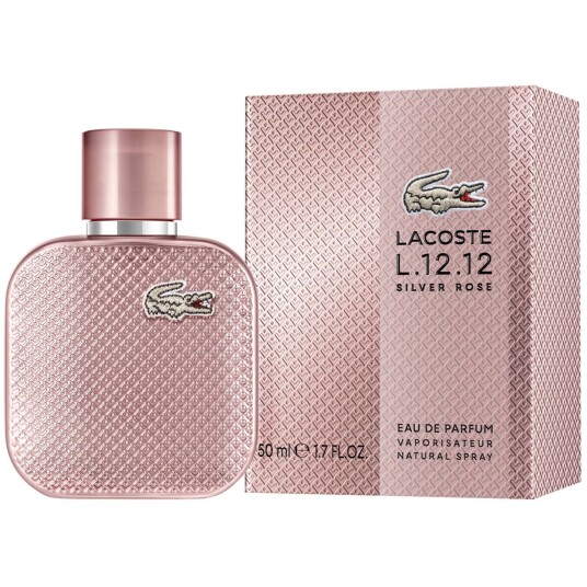 Lacoste L.12.12 Silver Rose Eau de Parfum 50 ml for kvinner