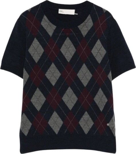 Tory Burch Dame Strikkevarer Blå S, Tory Burch Dame Strikkevarer Blå S,