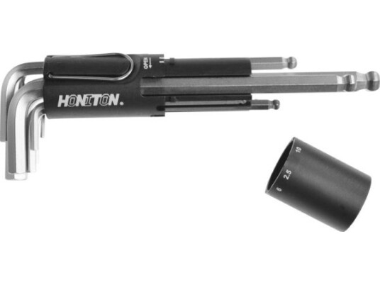 Honiton Honitonnøkler Type L, Hjulsett 8 Stk. 2,0, 2,5, 3,0 ,4,0 ,5,0,6,0 ,8,0 10,0 Mm H-158