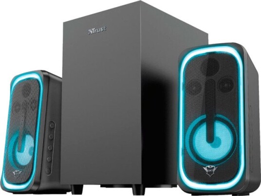 Trust GXT 635 Rumax 2.1 PC-høyttalersystem med Bluetooth og RGB