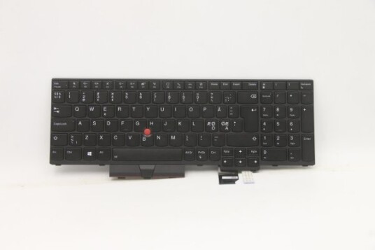 Transimage - Erstatningstastatur For Bærbar Pc - Med Trackpoint - Bakbelysning - Qwerty - Nordisk - Svart - For Thinkpad P15 Gen 1 20St, 20Su T15g Gen 1 20Ur, 20Us Transimage - Erstatningstastatur For Bærbar Pc - Med Trackpoint - Bakbelysning - Qwerty - Nordisk - Svart - For Thinkpad P15 Gen 1 20St, 20Su T15g Gen 1 20Ur, 20Us