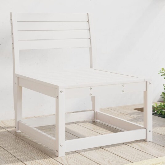  Hagesofa hvit heltre furu 844670