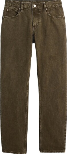 GAP Mid Rise Straight Taper Jeans   BAMBOO   25 Regular