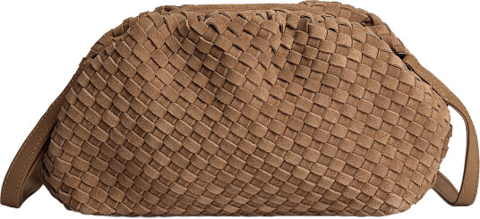 DEPECHE Berlin Clutch   Brown   ONE SIZE
