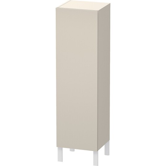 Duravit L-Cube Høyskap m/1 dør høyre 400x1320x360 mm Taupe Matt