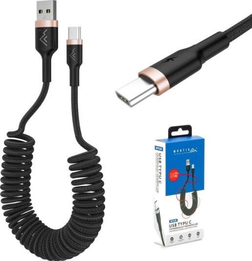 Usb-Kabel Montis Usb-A Til Usb-C 1,5 M – Svart Mt130 Usb-Kabel Montis Usb-A Til Usb-C 1,5 M – Svart Mt130