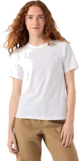 Arc"teryx Women"s Kragg Sl Cotton Emblem Crew Shortsleeve White Light S