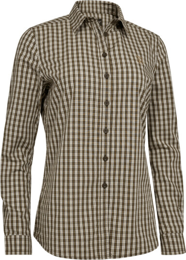 Deerhunter Lady Bridget Shirt Women Brown Check 46 20 % rabatt i handlekurven 46