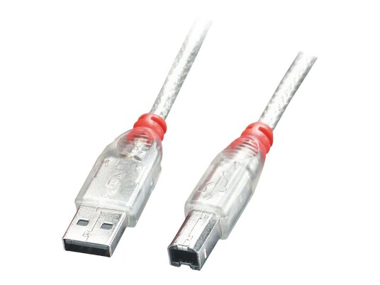 LINDY USB-kabel - USB til USB-type B - 3 m