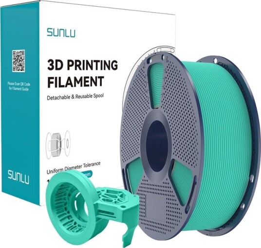 Sunlu High-Speed PETG 3D Filament 1.75 mm Matt Mintgrønn 1 kg