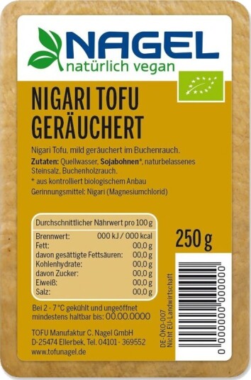Nagel tofu røkt 250 g Nagel tofu røkt 250 g