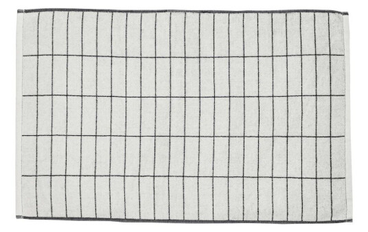 Mette Ditmer Tile Stone baderomsmatte 50 x 80 cm Sort-offwhite